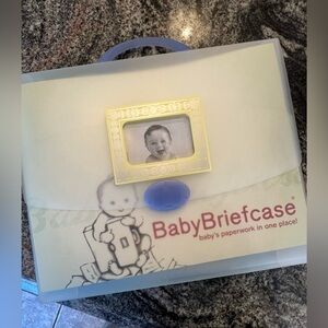 BabyBriefcase Organizer with Yellow Frame